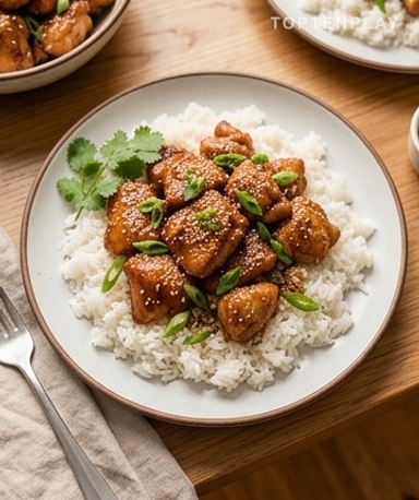 Honig-Soja-Hähnchen