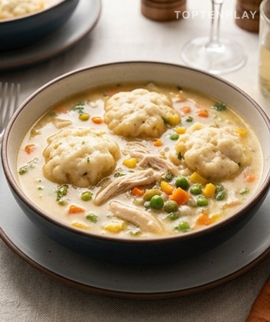 Poulet Mijoteuse aux Dumplings Crémeux : Le Plat Réconfort Ultime