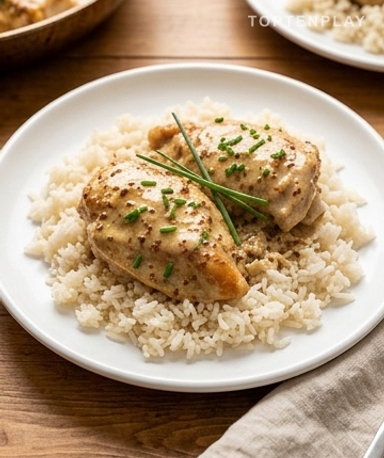 Poulet minceur moutarde et yaourt : la sauce crémeuse qui ne pèse pas sur la conscience