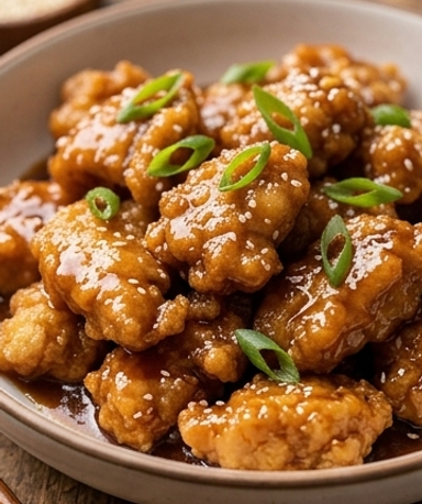 Poulet Mongol Croustillant