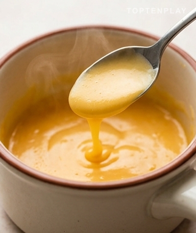 Das Auge, das eine Brezel in eine Figur verwandelt