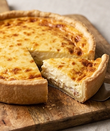 Quiche Lorraine Épaisse et Fondante