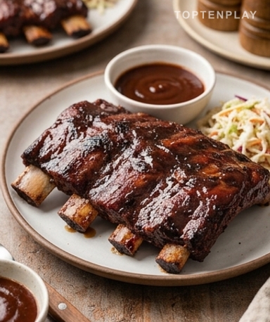Ribs de Bœuf au Dr Pepper et Sauce BBQ en Mijoteuse