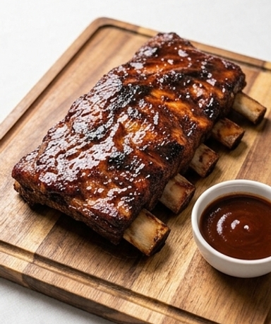 Ribs de Bœuf au Four, Sauce Barbecue Maison