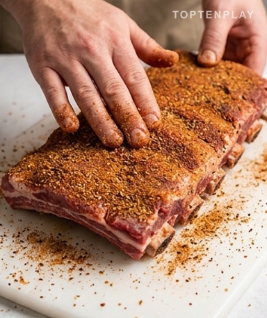 Le rub : frotter pour que ça rentre