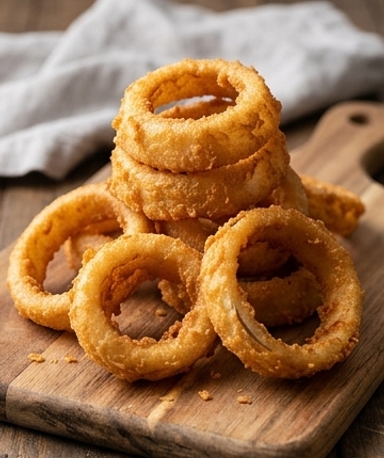 Rondelles d'oignon croustillantes à l'américaine