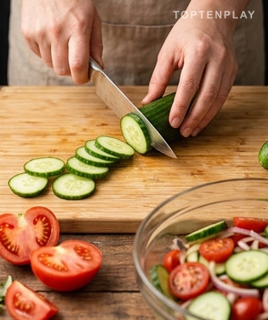 Gurken zuerst salzen