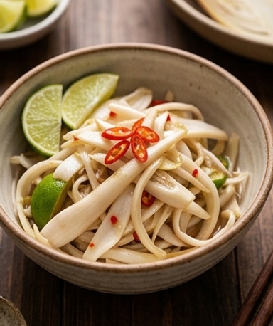 Salade de fleur de bananier