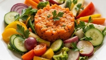 salade-de-legumes-et-tartare-de-carottes-facon-che cover