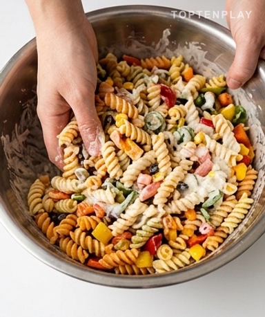 Die Nudeln aufsetzen