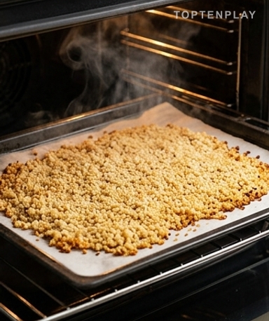 Assemblez au dernier moment, vinaigrette en tout dernier