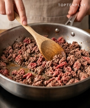 Commencez par les oignons — ne les brûlez pas