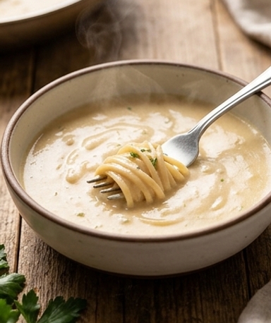 Sauce crémeuse à l'ail