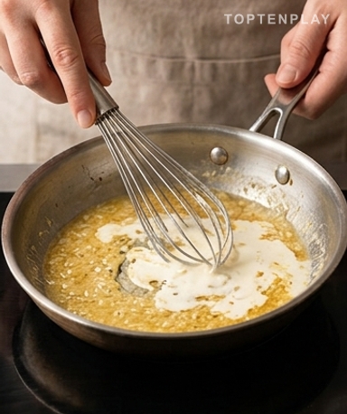 Commencez à froid, l'ail s'infuse bien mieux