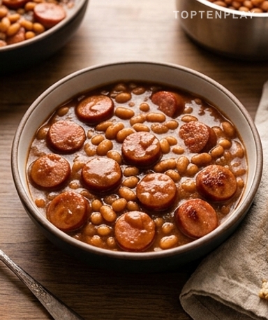 Saucisses et haricots mijotés : le comfort food américain qui réchauffe tout