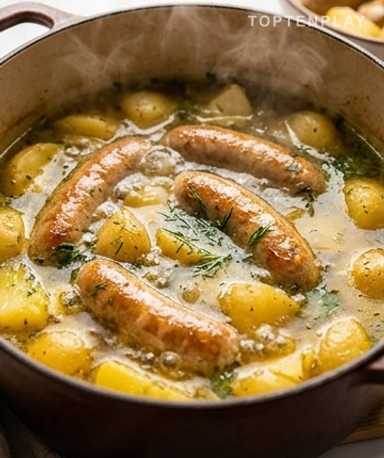 Ohne Eingreifen köcheln lassen