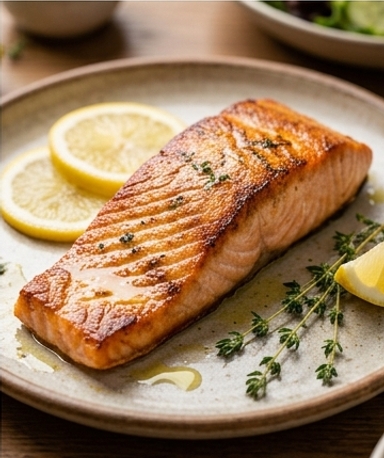 Saumon Grillé Méditerranéen à la Marinade Huile d'Olive