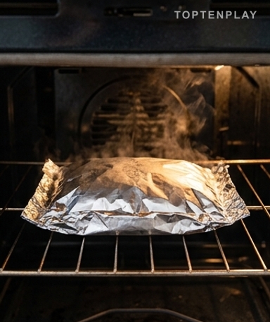 Im Ofen – und du kannst essen