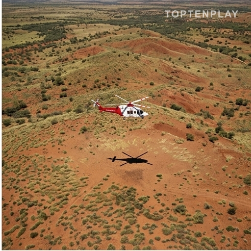 Une opération de recherche d'une ampleur rare dans l'outback