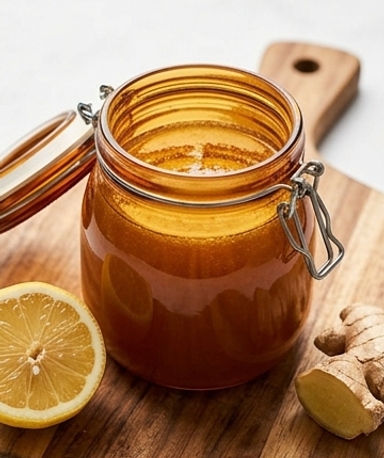 Sirop Maison Gingembre, Ail et Miel