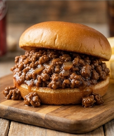 Sloppy Joes au BBQ Dr. Pepper