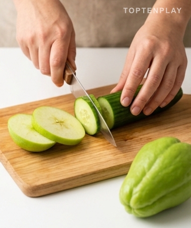 Passez tout sous l'eau froide avant de commencer