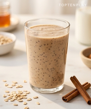 Smoothie Rajeunissant aux Pruneaux et Chia : Le Shot Beauté du Matin
