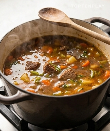 Les pommes de terre arrivent en dernier, et c'est volontaire