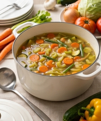 Soupe de légumes zéro point Weight Watchers : rassasiante et sans culpabilité