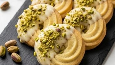 Spritz à la pistache et chocolat blanc : les biscuits qui disparaissent en deux minutes Spritz à la pistache et chocolat blanc : les biscuits qui disparaissent en deux minutes