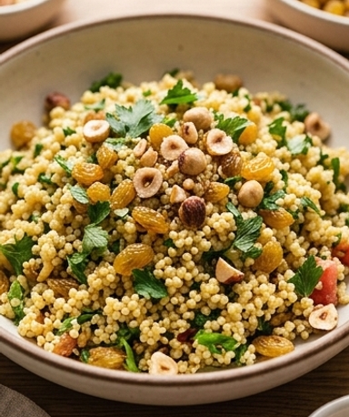 Taboulé de millet au citron confit