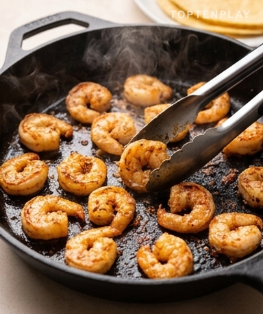 Réchauffez les tortillas à la dernière seconde