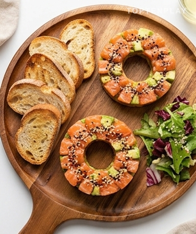 Lachs-Avocado-Tartar wie im Restaurant