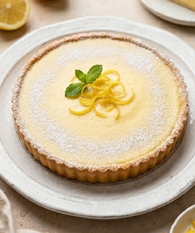 Tarte au Citron Mascarpone — Le Velours de Sicile