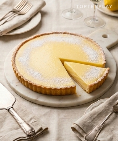 Mascarpone-Zitronen-Tarte — Sizilianischer Samt