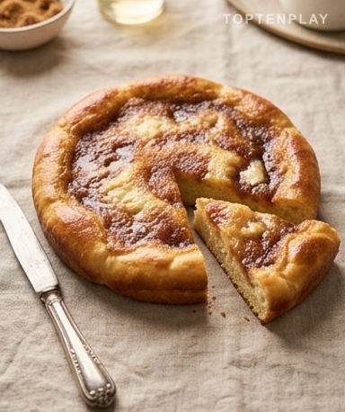 Tarte au sucre moelleuse : la recette du Nord qui fond sous la langue