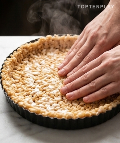 Travaillez la croûte tant qu'elle brûle encore les doigts