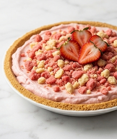 Tarte glacée Strawberry Shortcake