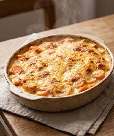 Tartiflette de Carottes Fondante