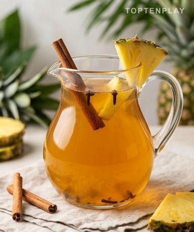 Thé aux écorces d'ananas et clous de girofle : la boisson detox zéro déchet qui sent bon