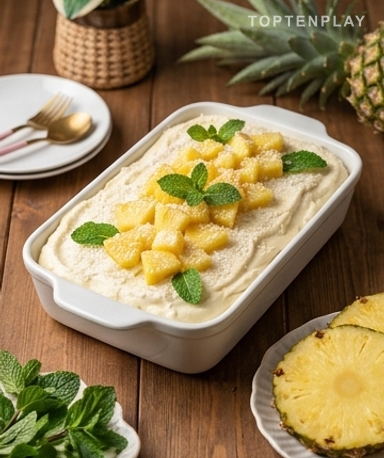 Tiramisu à l'Ananas Ultra Frais : Le Dessert d'Été Sans Cuisson