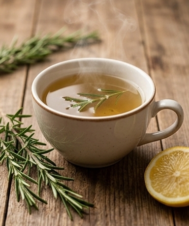 Tisane de romarin maison