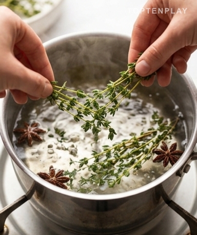 Faites bouillir l'eau avant d'y mettre quoi que ce soit