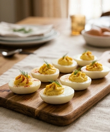 Œufs Mimosa Classiques : La Recette Crémeuse Qui Disparaît en Premier