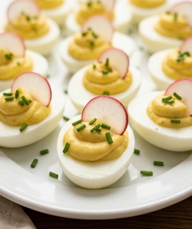 Œufs mimosa printaniers