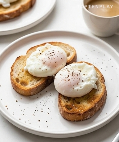 Œufs pochés à la air fryer : la méthode sans stress pour un jaune parfait