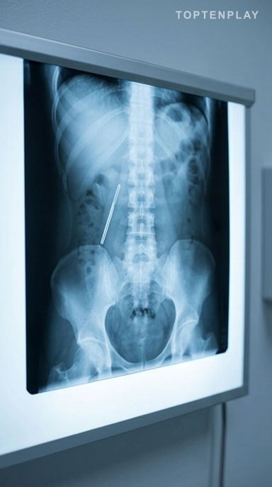 Un thermomètre au mercure retrouvé intact dans son ventre vingt ans après l'avoir avalé