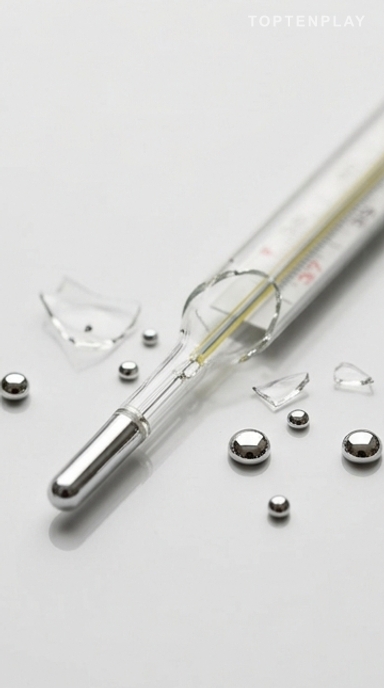 Mercure ingéré : le danger est d'abord mécanique, pas toxique