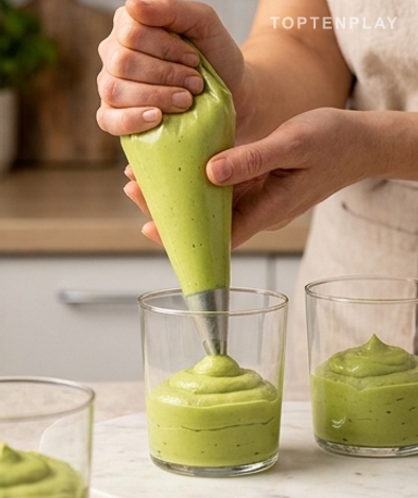 Die Mousse, die die ganze Arbeit macht