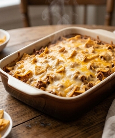 Walking Taco Casserole